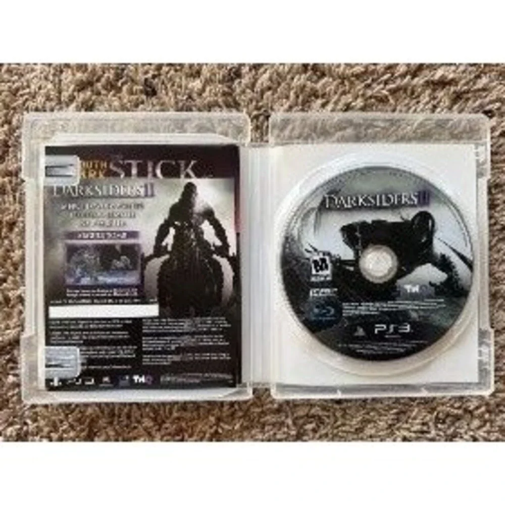 THQ Darksiders II Limited Edition PS3 PlayStation 3 Video Game Disc Manual